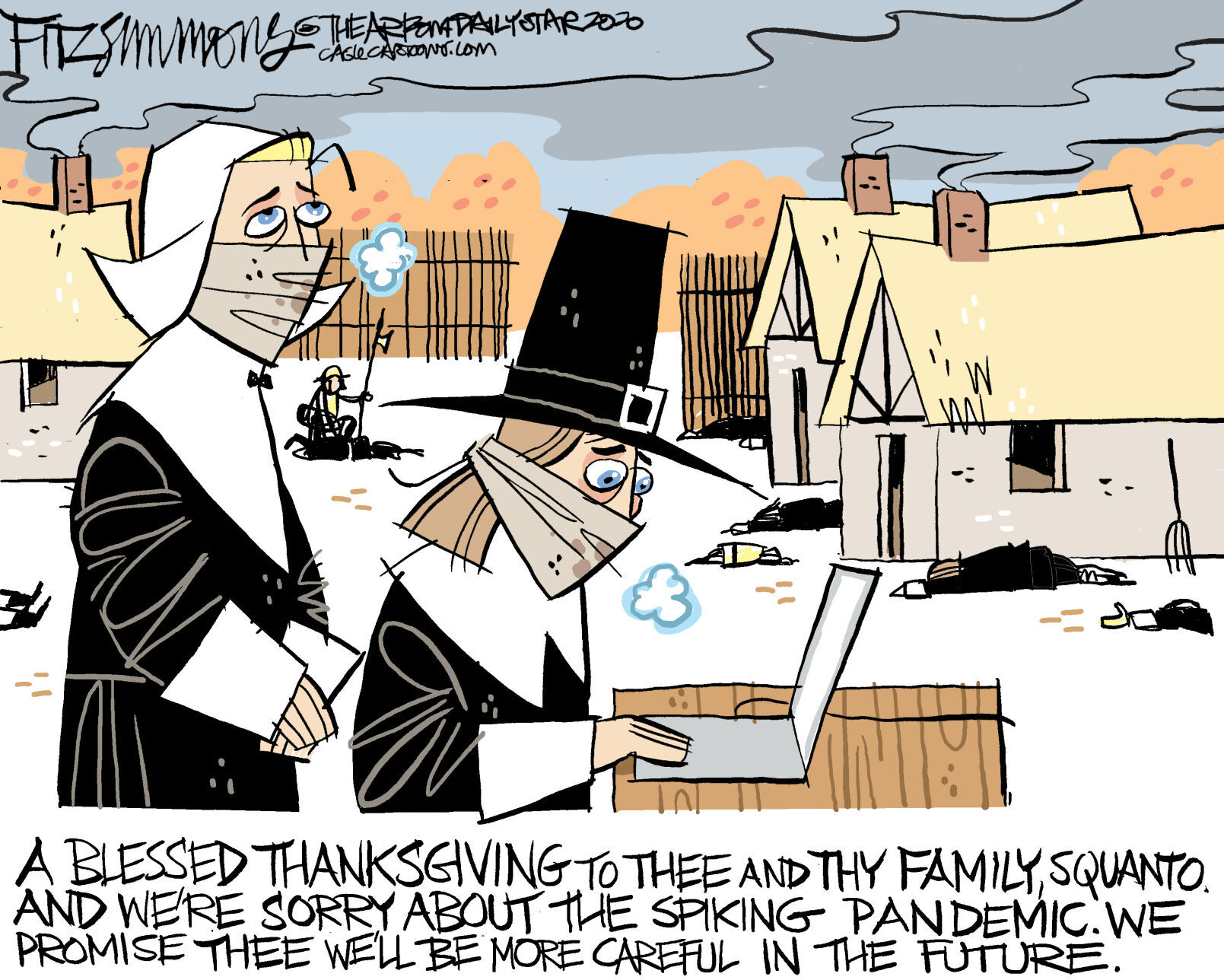 Daily Fitz Cartoon: Plagues and pestilence